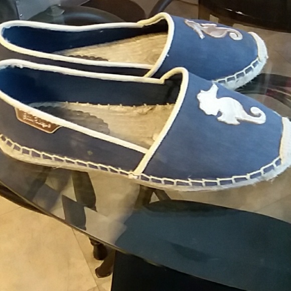 Lily Pulitzer Shoes - Lily Pulitzer Denim Espadrilles